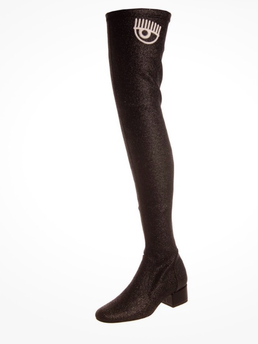 Chiara Ferragni Sparkle Thigh High Boots/ size 39
